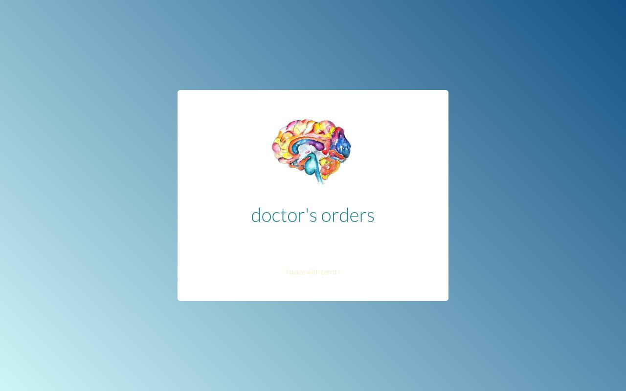 Carrd profile picture for @doc